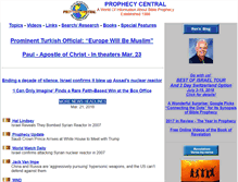 Tablet Screenshot of bible-prophecy.com